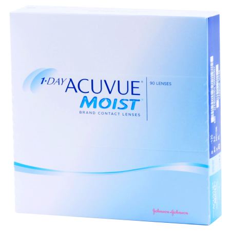 1-DAY ACUVUE MOIST 90 Pack Contacts