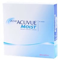 1-DAY ACUVUE MOIST 90pk contacts
