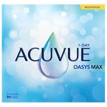 ACUVUE OASYS MAX 1-Day MULTIFOCAL 90pk contacts