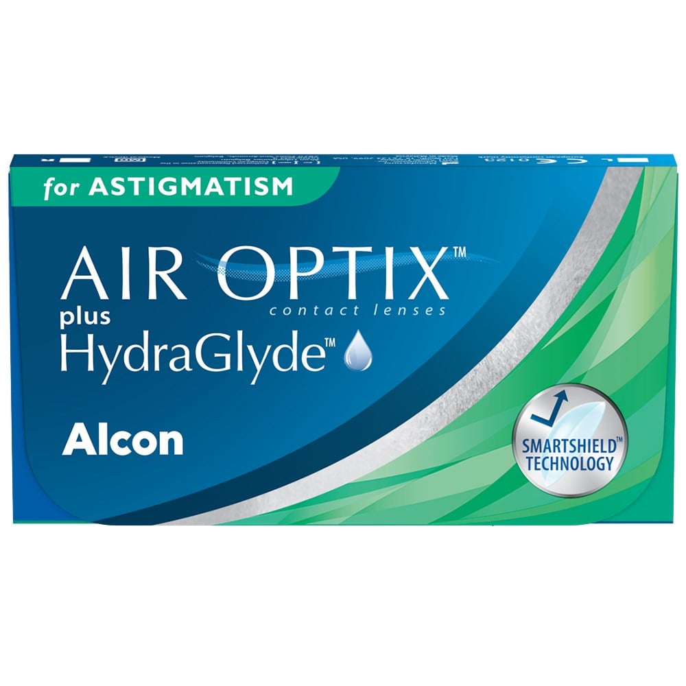 AIR OPTIX plus HYDRAGLYDE for Astigmatism contact lenses