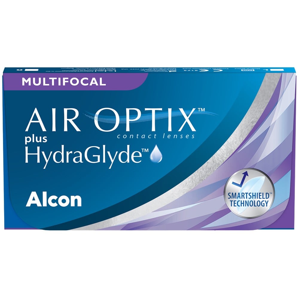 AIR OPTIX plus HYDRAGLYDE Multifocal contact lenses