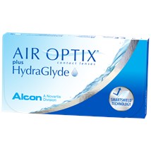 AIR OPTIX plus HYDRAGLYDE contacts