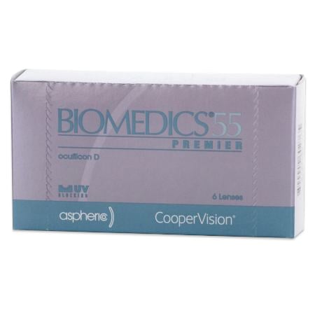 Biomedics 55 premier contact lenses