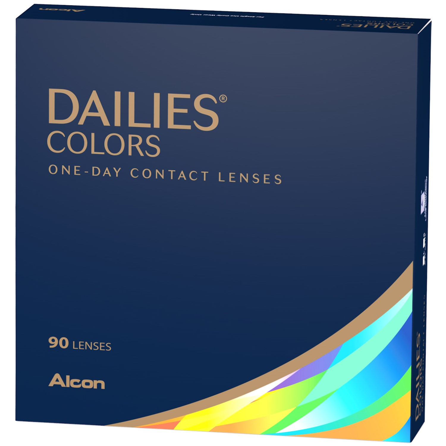 DAILIES COLORS 90pk contact lenses