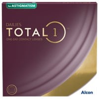 DAILIES TOTAL1 for Astigmatism 90pk contacts