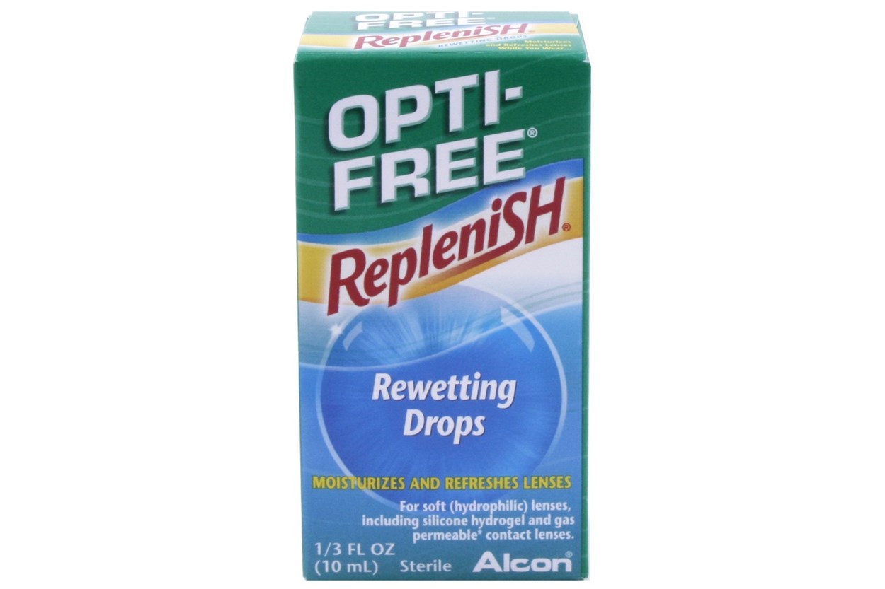 Opti-Free Replenish Rewetting Drops (.33 fl. oz.) DryRedEyeTreatments