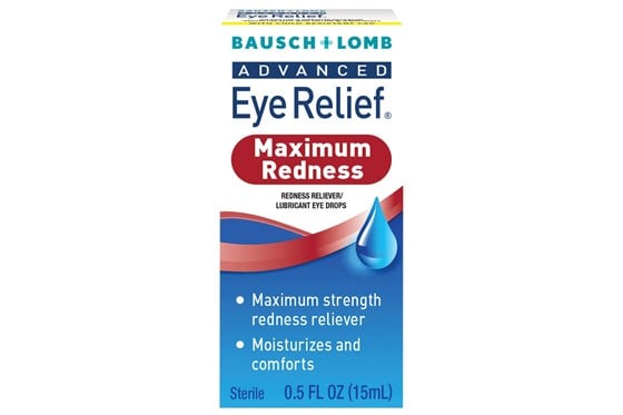 Bausch and Lomb Advanced Eye Relief Redness Maximum Relief  Eye Drops (.5 fl oz) DryRedEyeTreatments