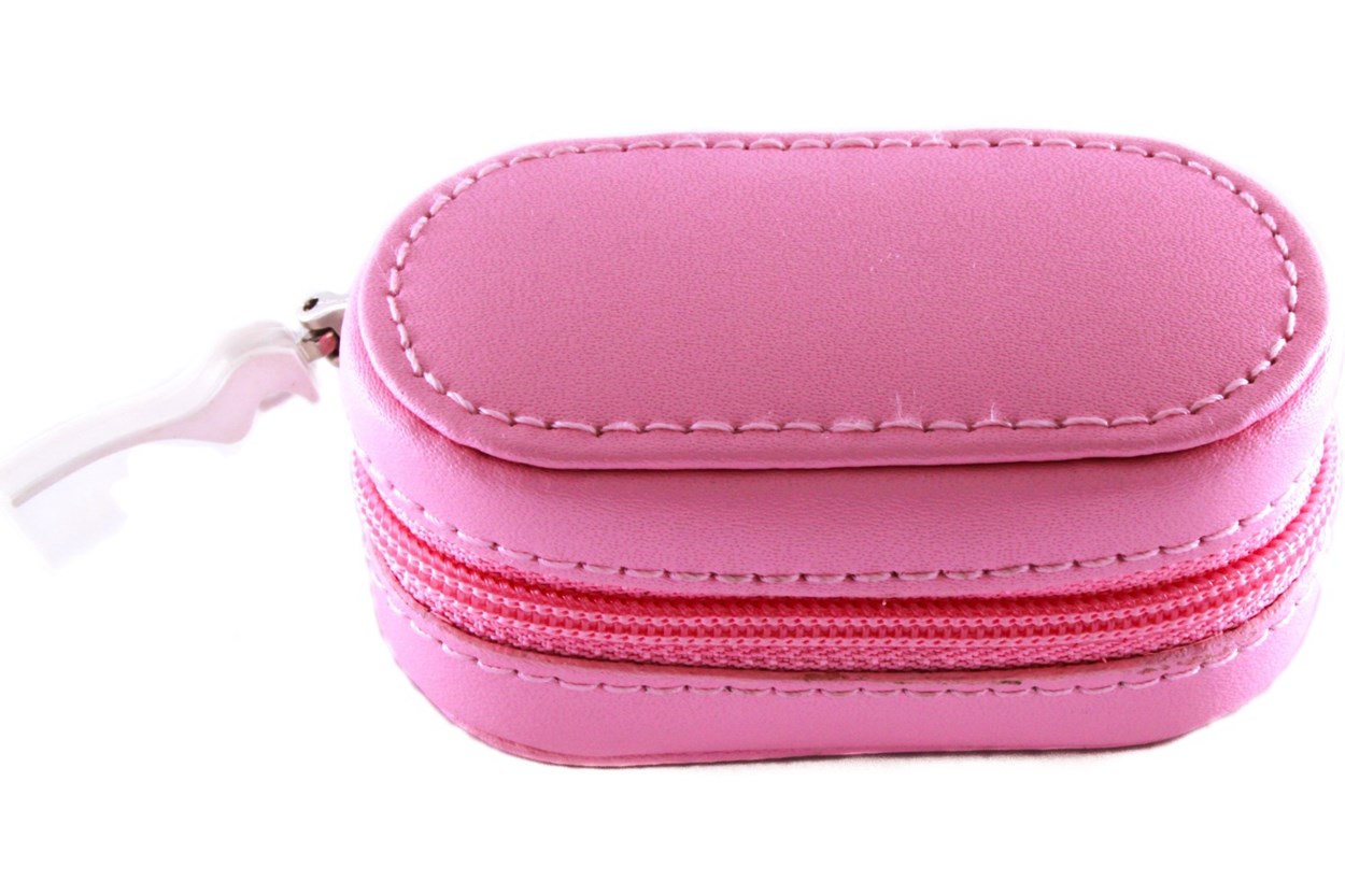 Amcon Leather Contact Lens Cases Cases - Pink