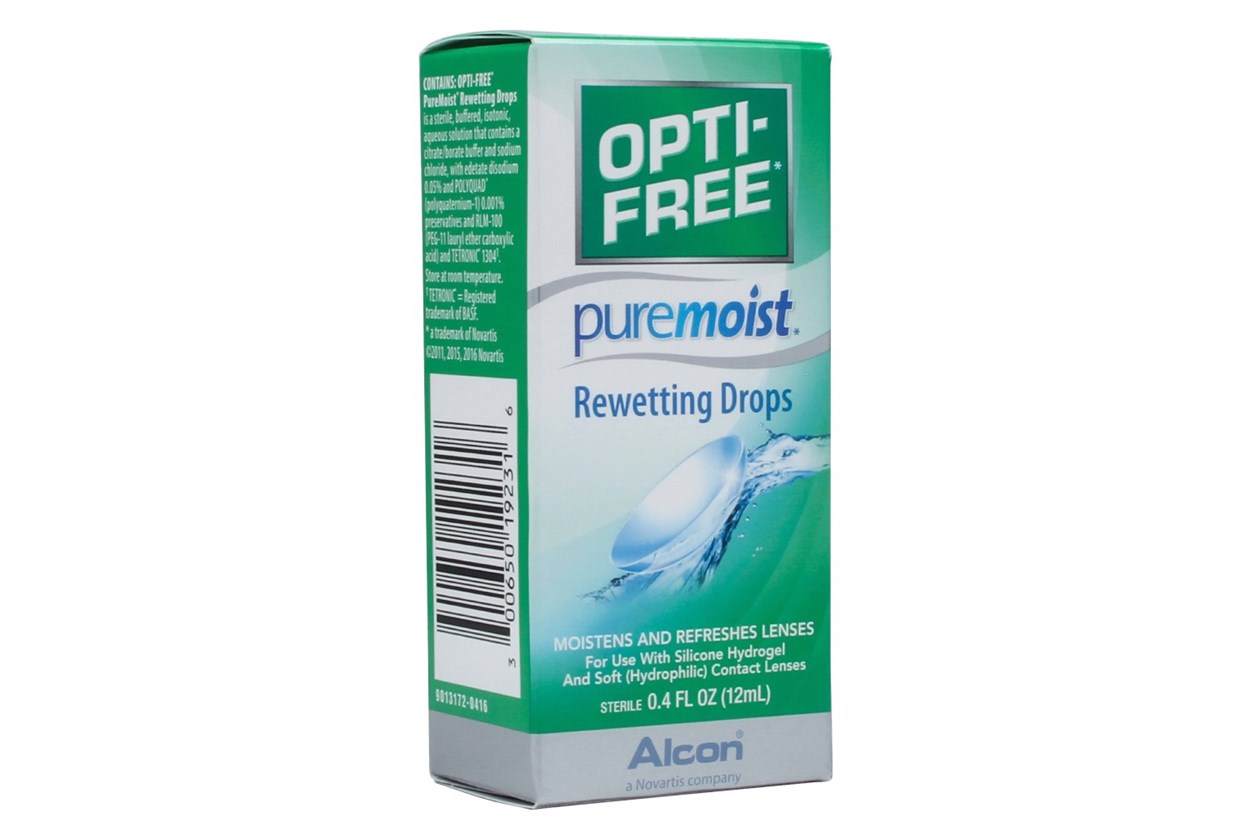Opti-Free PureMoist Rewetting Drops (0.4 fl. oz.) SolutionsCleaners