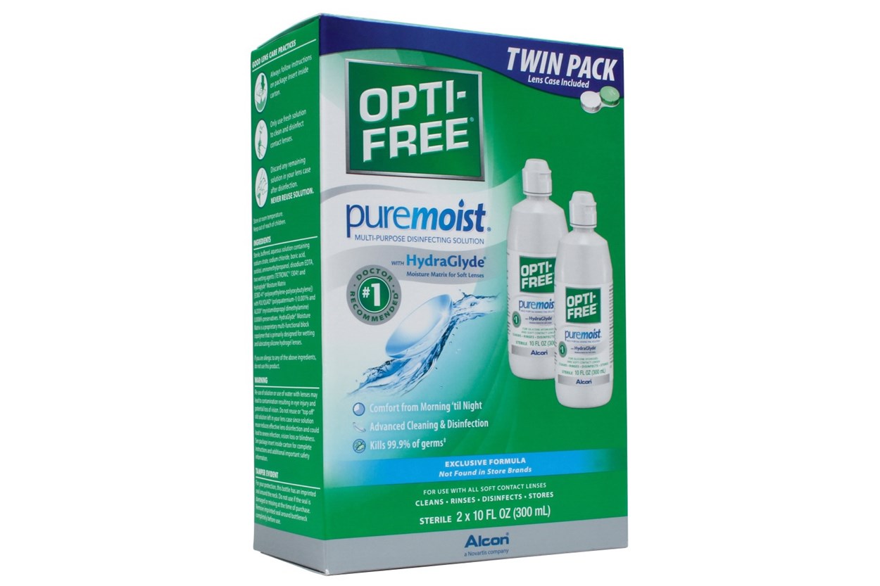 Opti-Free PureMoist Multi-Purpose Twin Pack SolutionsCleaners