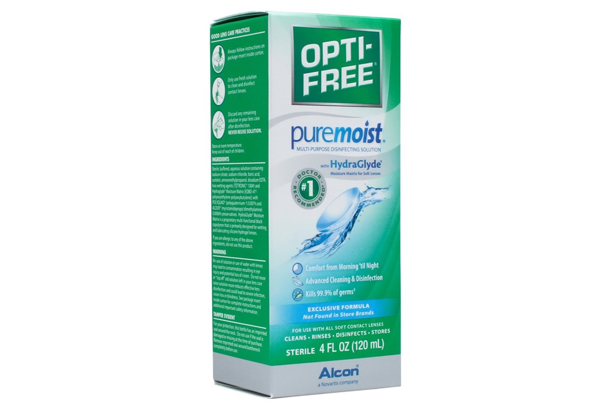 Opti-Free PureMoist Solution (4 fl. oz.) SolutionsCleaners