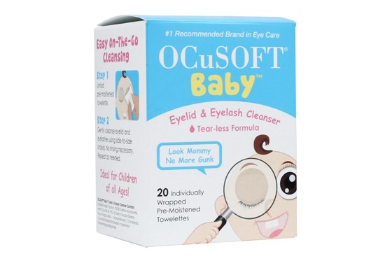 Ocusoft Baby Tearless Eyelid and Eyelash Cleanser SkincareTreatments