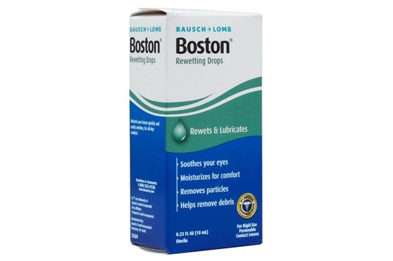 Boston Rewetting Drops (10 ml) SolutionsCleaners