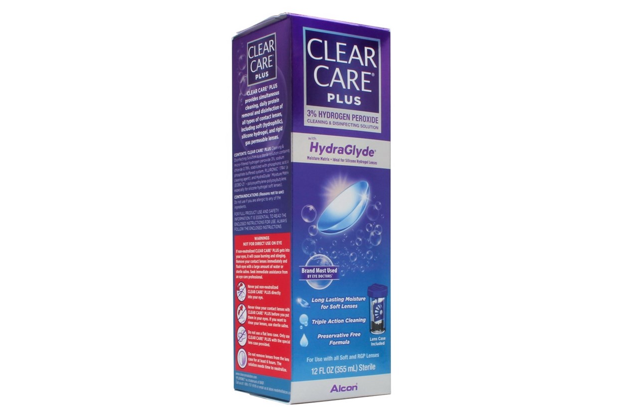 Clear Care Plus with HydraGlyde (12 fl. oz.) SolutionsCleaners
